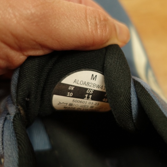 PRE-LOVED Via Olympus Road-Running Shoes Blue - Men's Size 11 - Picture 7 of 7